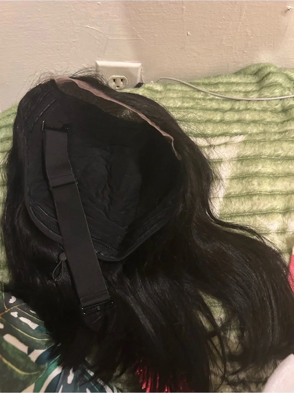 Black Lace Front Human Hair Wig - Natural Black